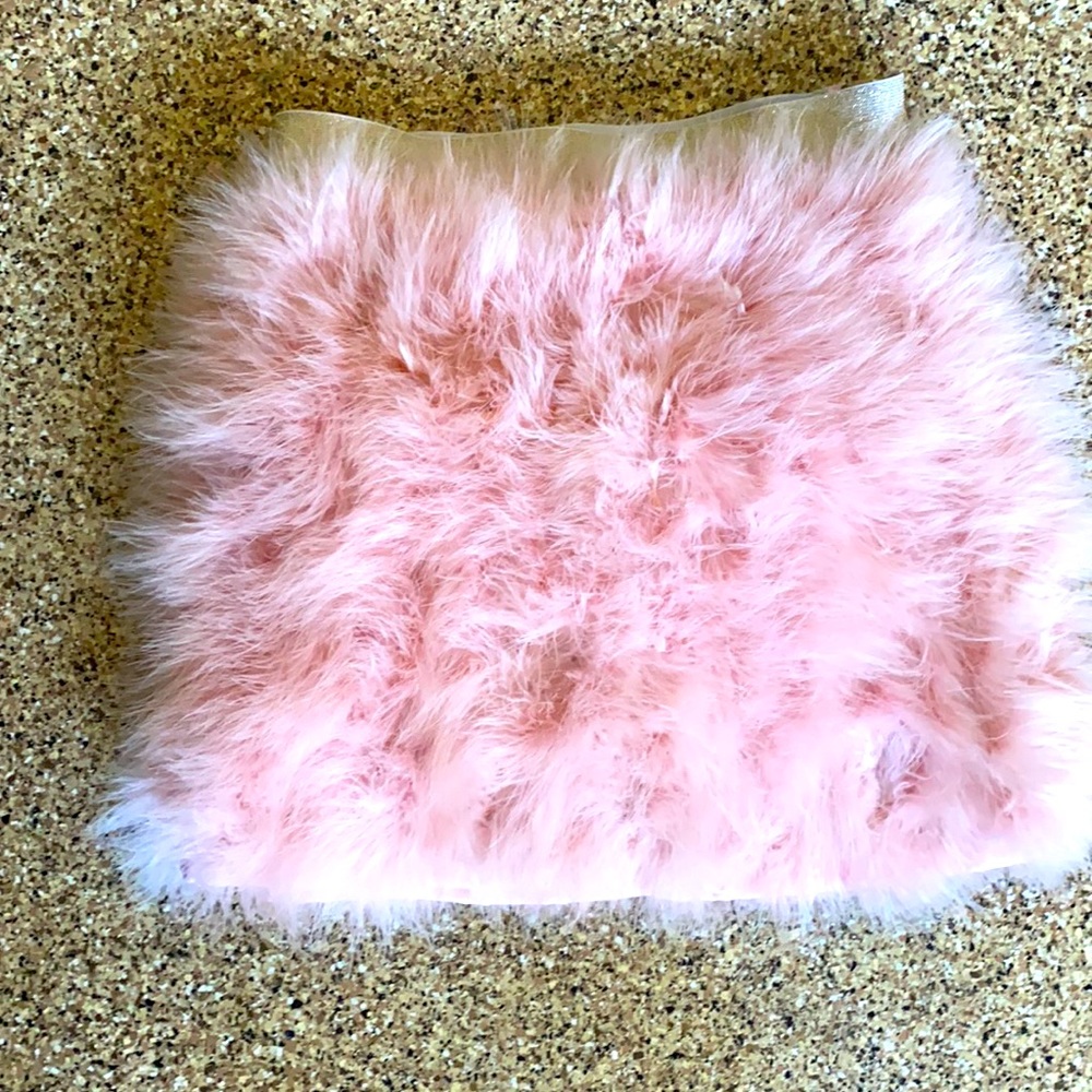 Rabbit fur skirt